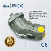 Pompe à piston axial à haute pression A2FO56, 1 CV, débit de 10 L/min, pour bétonnière, camion, machinerie mobile, alimentation hydraulique