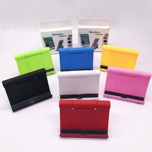 High Quality ABS Plastic Desktop <b>Folding</b> Phone Holder with Custom logo - Product Image 1