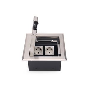 กล่องไฟฟ้าแบบโมดูลาร์ติดตั้งบนพื้นพร้อมโมดูลข้อมูลและพลังงานแบบเปลี่ยนได้สำหรับพื้นยก - Product Image 5