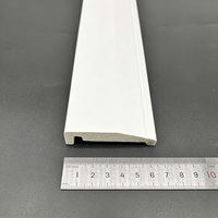 Plinthe Moderne en Polystyrène PS Étanche, Profil Décoratif Haute Densité pour Sol et Mur, Idéal pour la Maison