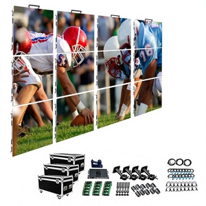 Mur vidéo LED couleur pleine pour location de scène, affichage P1.95 P2.6 P3.91 P4.81, mur de fond de scène LED mobile, écran LED - Product Image 1
