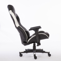 Chaise de jeu confortable pour l'e-sport avec accoudoirs 2D en mousse moulée et support réglable, pivotante