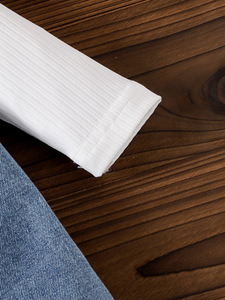 Camicia autunno bambina abito in denim 2 pz vestiti Set 0-3y bambino Gir fiocco da principessa completo completo - Product Image 5