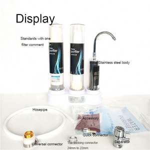 Mini purificateur d'eau naturelle à 3 niveaux, système de purification d'eau, filtre à eau, robinet pour usage domestique - Product Image 2