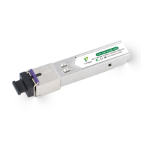 Émetteur-récepteur à fibre optique 1.25G Bidi SFP 80km 1490nm/1550nm SM Simplex LC DDM Modules SFP compatibles OEM Prix usine