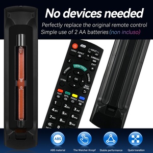 N2QAYB000752 Télécommande pour <span class=keywords><strong>Panasonic</strong></span> VIERA TV RM-D1170 <span class=keywords><strong>TX</strong></span>-P42GTS31 <span class=keywords><strong>TX</strong></span>-P42GTX34 <span class=keywords><strong>TX</strong></span>-P42ST30 <span class=keywords><strong>TX</strong></span>-P42ST31 <span class=keywords><strong>TX</strong></span>-P42ST32 <span class=keywords><strong>TX</strong></span>-P42ST33 - Product Image 4