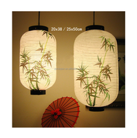 Lanternes en papier imprimées sur mesure avec motifs de caractères japonais