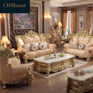 حار بيع الكلاسيكية تصميم مجموعة أريكة جلدية تشيسترفيلد 321 أريكة مع صالة كرسي أريكة لغرفة المعيشة الأثاث - Product Image 2