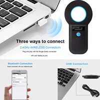 Lecteur de puces RFID FDX-B portable 134,2 kHz pour animaux de compagnie, vaches, chiens, lecteur de puces en verre, scanner de puces pour animaux