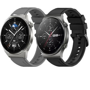 Bandas de repuesto para <span class=keywords><strong>Huawei</strong></span> <span class=keywords><strong>Watch</strong></span> GT2 GT3 <span class=keywords><strong>GT</strong></span> <span class=keywords><strong>3</strong></span> 2 Pro 46mm <span class=keywords><strong>SE</strong></span> pulsera 22mm correa de silicona Original correa de pulsera oficial - Product Image 1