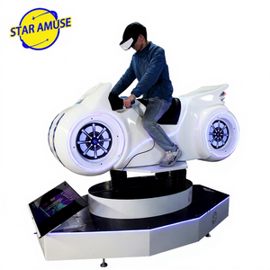 Machine de course de vitesse VR pour moto, équipement pour parc d'attractions intérieur, centre commercial, école éducative, acrylique, métal - Product Image 1