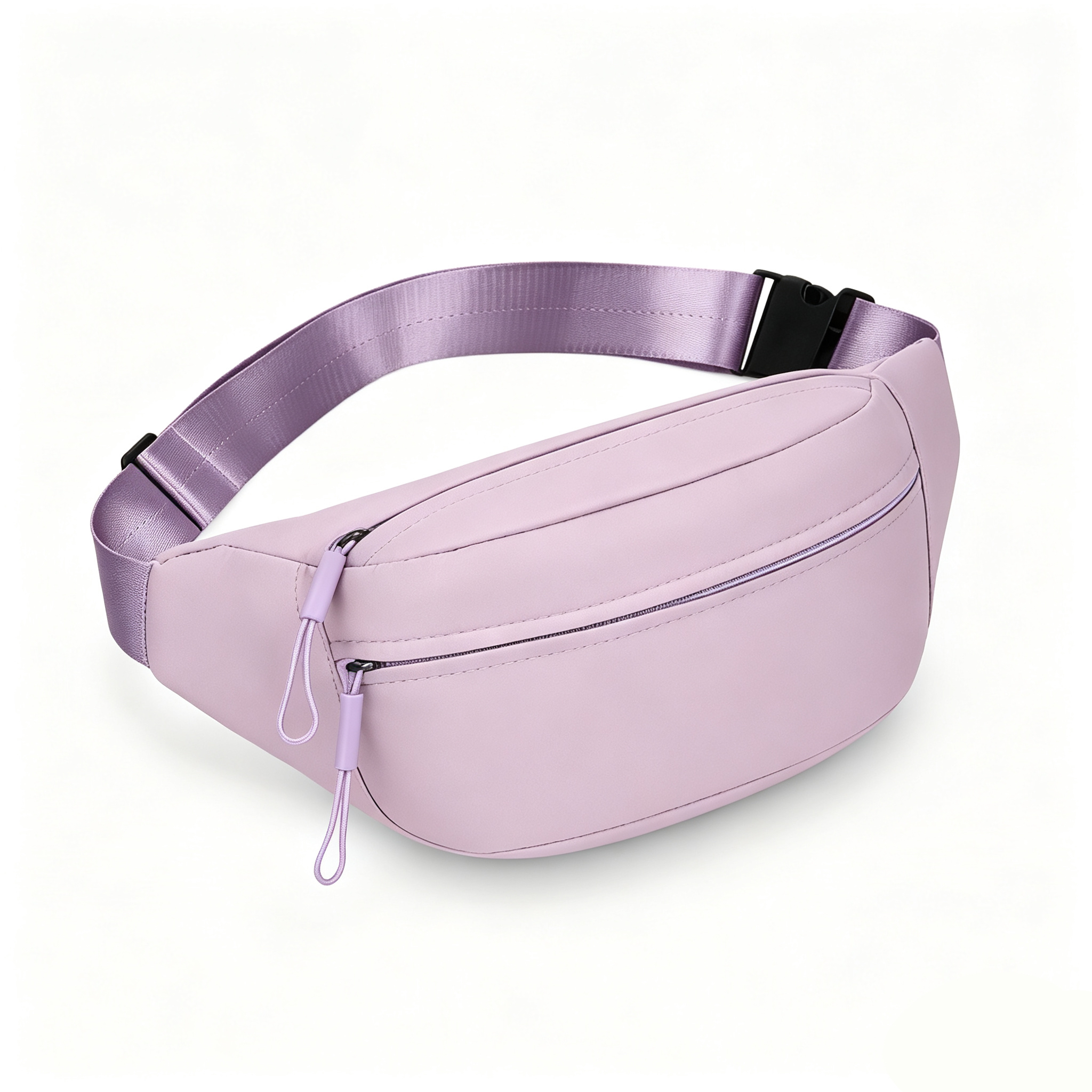 Waterproof Nylon Unisex Fanny Pack Zipper Adjustable Strap