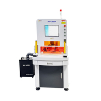 Machine de marquage laser multi-stations automatique avec plateau tournant rotatif pour numéro texte date code QR marque de code à barres
