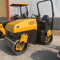 Rouleau compresseur diesel mini 3 tonnes, neuf, livraison gratuite directement de l'usine, pour la construction routière et le pavage d'asphalte