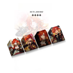 Teclas Personalizadas Kinich Sinomarin <span class=keywords><strong>Chrissy</strong></span> Costanza, 4 Teclas R4 1U PBT DYE-SUB, Perfil Cherry, para Teclado Mecánico - Product Image 3