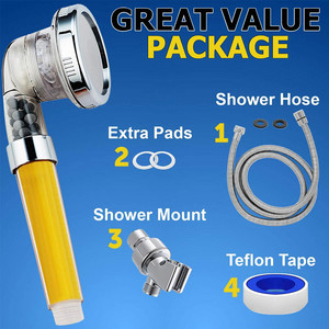 Nouveau Filtre de Douche Ioniseur d'<span class=keywords><strong>Eau</strong></span> Purifiée 2026 avec Vitamine C pour Usage Domestique, en Plastique, pour Jet de Pluie et Massage - Product Image 5