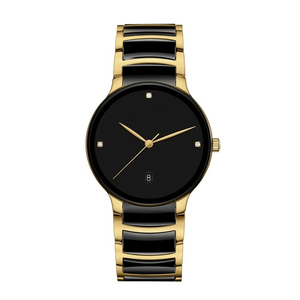 Montre personnalisée d'usine avec logo, design minimaliste unisexe, étanche, pour homme, en acier inoxydable, pour affaires - Product Image 2