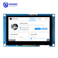 Module intelligent ESP32 S3 avec écran tactile TFT RGB 4,3 pouces 800*480, compatible Arduino LVGL, Wi-Fi, Bluetooth, UART, luminosité 300 nits, rétroéclairage LED