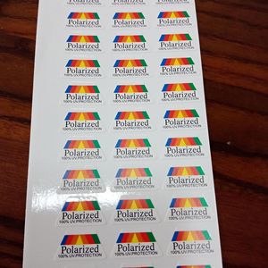 Adesivo per occhiali con lenti stampate personalizzate per occhiali, etichette statiche adesivo polarizzato con lenti in vinile per occhiali da sole - Product Image 5