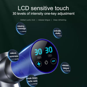 Masajeador de pistola Fascial de impulso muscular eléctrico recargable ABS profesional de alta calidad 2025 para masaje deportivo corporal - Product Image 3
