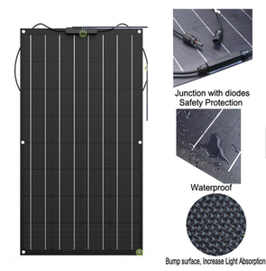 Pour la maison, panneau solaire flexible semi-flexible à film mince 18V 36V 72V 36V 100W - Product Image 2
