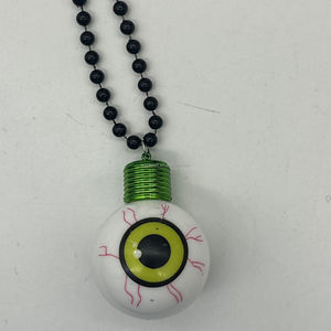 Colliers à yeux lumineux clignotants pour fête d'Halloween, breloques yeux lumineux, boucles d'oreilles et bandeaux, articles de fête fantaisie - Product Image 6