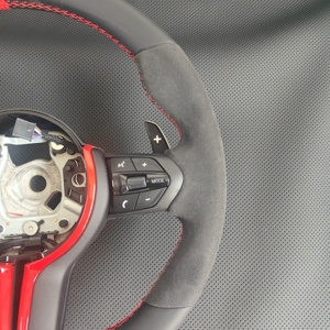 高品质真皮方向盘套适用于 F10 F20 F22 F30 F32 F42 F16 F15 X3 X5 即插即用 - Product Image 6