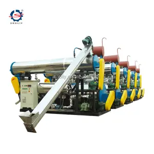 Factory Supply Meal Diesel Engine Fish Extruder 100kg/h Chicken Feed Processing Machines For Agriculture