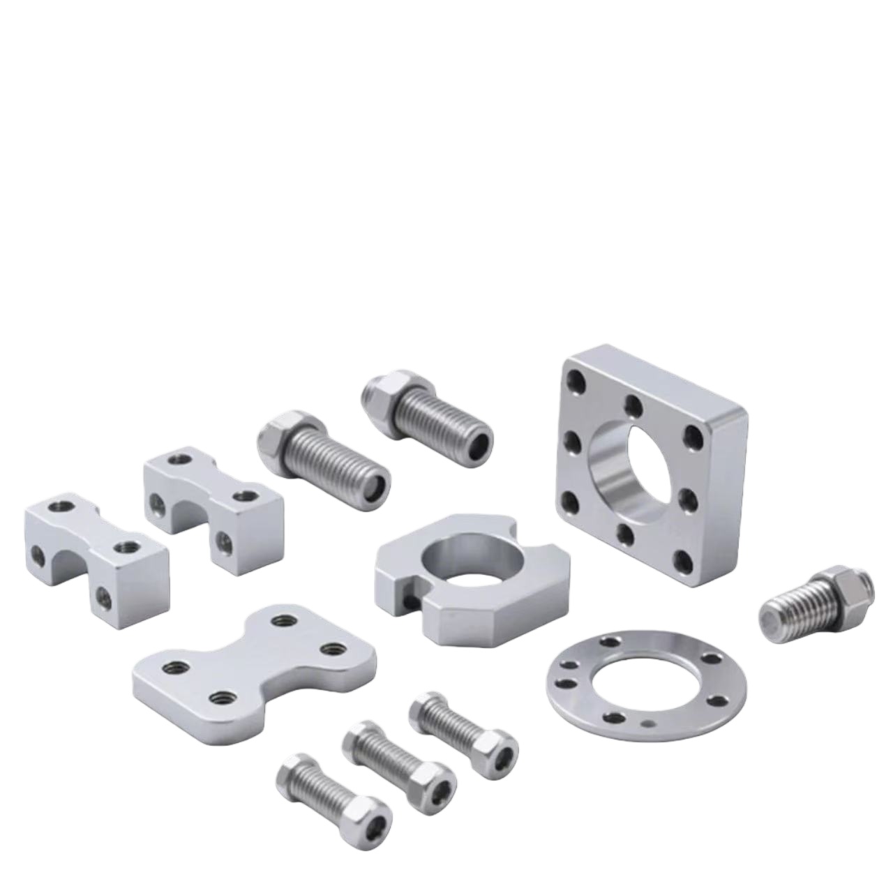 CNC Precision Mechanical Hardware Stainless Steel Parts CNC Lathe Parts Processing with Wire EDM & Broaching Services