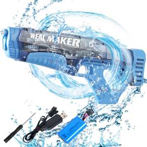 Pistola de Agua Eléctrica, Pistola de Agua de Juguete con Apariencia Realista, Tipo de Gas Suave, Automática, Super Soaker, para Adultos - Product Image 5