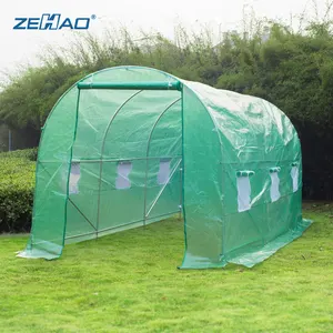 Bâche transparente en maille PE Leno, feuille transparente de <span class=keywords><strong>serre</strong></span> en plastique ignifuge PE grille maille Leno bâche - Product Image 5