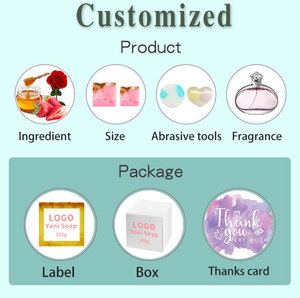 Nhãn Hiệu Riêng 100% Tự Nhiên Hữu Cơ Handmade Yoni Tăng Xà Phòng Thanh Cho Phụ Nữ PH Cân Bằng - Product Image 6
