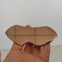 Outils de massage pour le visage, le cou et le corps en métal avec logo personnalisé, outils de raclage Gua Sha en acier inoxydable 304