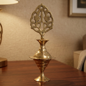 Handmade Golden Brass Mughal Design Surmadani Modern Living Room <b>Table</b> Decoration Gift Items Premium Quality - Product Image 3