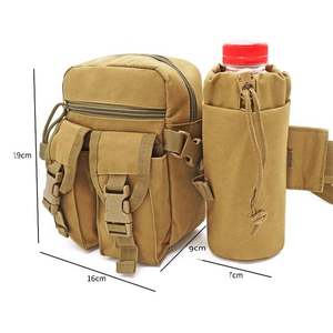 กระเป๋าคาดเอวอเนกประสงค์สำหรับการพักผ่อนกลางแจ้งพร้อมตัวปิดซิปและที่ใส่ขวด - Product Image 5