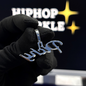 Colgante Personalizado con Nombre Pichy, Plata de Ley 925, Chapado en Oro, Moissanita Auténtica, Estilo Hip Hop, Collar con Letras Escritas - Product Image 4