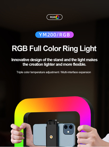 <span class=keywords><strong>2025</strong></span> tốt nhất RGB cầm tay đèn Led nhiếp ảnh cao/Góc thấp ánh sáng studio trang điểm tiktok vlog phát trực tiếp 48 chế độ có thể điều chỉnh - Product Image 5