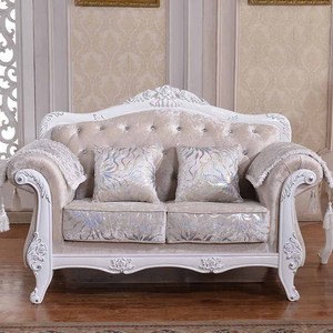 Stile europeo combinazione divano a tre persone in tessuto per piccoli appartamenti netto rosso salone di bellezza semplice soggiorno autonomo - Product Image 3