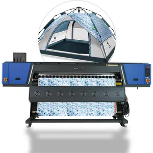 Direct Selling digital textile print 1.8m Sublimation Printer large Sublimation Machine Printer with 4/6/8 Print Head