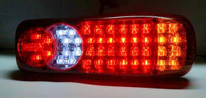 Paire de feux arrière 46LED pour camion <span class=keywords><strong>DAF</strong></span> MAN pour Scania 12V - Product Image 3