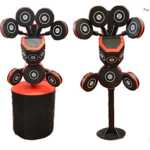 Equipo de gimnasio de 4 estaciones Equipo de entrenamiento de boxeo Gimnasio Kicking <span class=keywords><strong>Boxing</strong></span> - Product Image 4