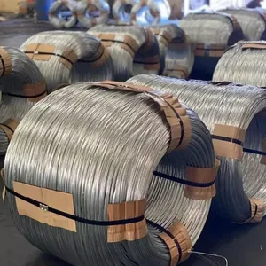 Varilla de bobinas de alambre de acero galvanizado inoxidable en bobinas de neumáticos de desecho para uso en edificios
