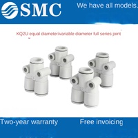   Adaptor Pipa Udara Sambungan Cepat Tipe Y Tiga Arah KQ2U04-00A / KQ2U06-00A / KQ2U08/10/12-00A Suku Cadang Pneumatik Fitting Pneumatik