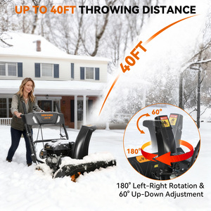 Heavy Duty Gas Powered Snow Blower 7HP Dual Stage Snow Clearing Machine for Deep Snow and Driveways - Product Image 3