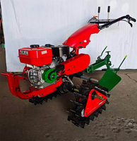 Mini Rotary Tiller diesel Power Tiller Mini Traktor Oruga Mini Walking Tractor Mini Traktor Kultivator Mini Tiller