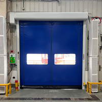 Portes à enroulement rapides industrielles en PVC offrant une bonne étanchéité pour les entrepôts
