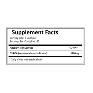 Haute pureté TUDCA 98% | Capsules végétaliennes sans OGM pour le soutien digestif - Product Image 4