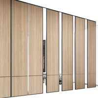 Cloison de séparation de bureau modulaire moderne (sans rail au sol) en MDF avec structure métallique, épaisseur 18-22 mm, cloison suspendue pour bureaux