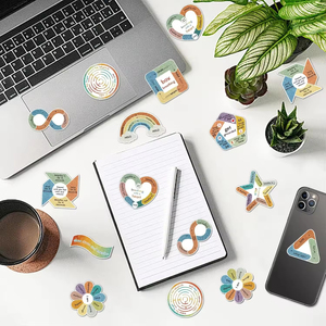 Pegatinas Sensoriales para la Ansiedad, Pegatinas Texturizadas Sensoriales, Artículos para Aliviar el Estrés, Artículos para Aliviar la Ansiedad para Calmar el Estado de Ánimo - Product Image 5