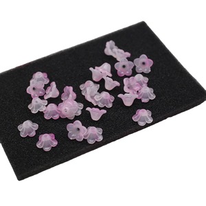 Flor de Campanilla Acrílica, Flor de Campana, Orquídea de Campana, Accesorios para Colgar en el Coche, Sonido de Campana, Suministro en Vivo - Product Image 4